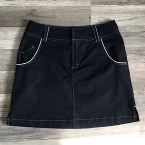 Women's Adidas Climacool Black Tennis Skirt sz 6